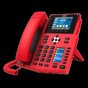 Fanvil X5U-RED High End Enterprise IP Phone - 3.5' Colour Screen, 16 Lines, 40 x DSS Buttons, Dual Gigabit NIC,Bluetooth - 2 Years Warranty - RED