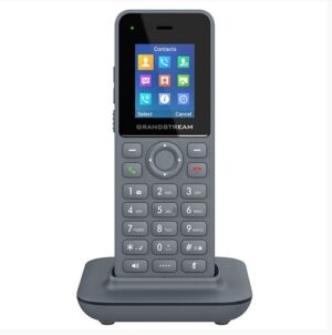 Grandstream DP725 DECT Cordless HD Handset for Mobility, HD handset, Up to 20 SIP Accounts Per System; Up to 20 Lines Per Handset, DECT Authentication