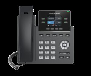 Grandstream GRP2612P 4 Line IP Phone, 2 SIP Accounts, 320x240 Colour Screen, HD Audio, Powerable Via POE