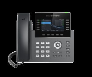 Grandstream GRP2615 10 Line IP Phone, 16 SIP Accounts, 480x272 Colour Screen, HD Audio, Powerable Via POE