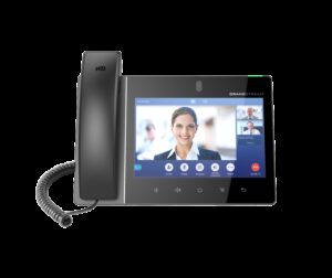 Grandstream GXV3380 16 Line Android IP Phone, 16 SIP Accounts, 1280 x 800 Colour Touch Screen, 2MB Camera, Built In Bluetooth+WiFi, Powerable Via POE