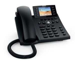 SNOM D335 12 Line IP Phone, High-Resolution Color Display, Self-Labelling, Function Keys