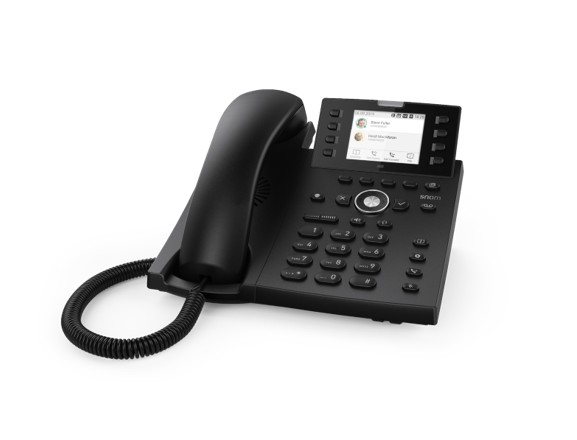 SNOM D335 12 Line IP Phone, High-Resolution Color Display, Self-Labelling, Function Keys - Image 2