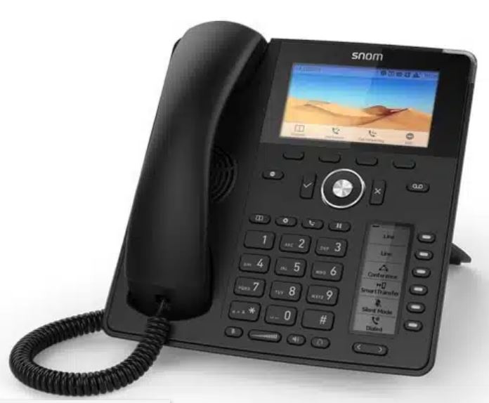 SNOM D785 IP Phone, SmartScreen, 12 SIP Identities, Bluetooth, USB, 48 Self-Labelling Keys, HD Audio Quality - Image 2
