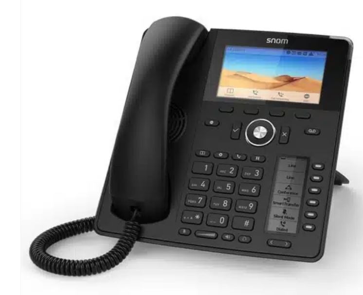 SNOM D785 IP Phone, SmartScreen, 12 SIP Identities, Bluetooth, USB, 48 Self-Labelling Keys, HD Audio Quality - Image 4