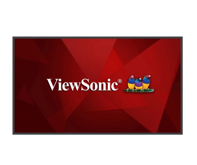 ViewSonic CN7501-1C 75' 4K Ultra HD clarity and flexible Presentation Display, 24/7 non-stop playback, USB-C port, Intuitive signage player, brightnes