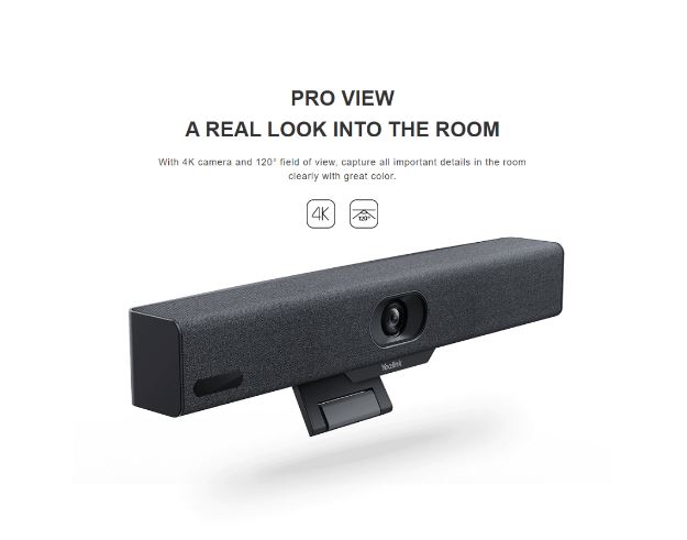 Yealink Meeting Bar A10 Microsoft Teams and Zoom Rooms on Android, Video Collaboration Bar, Small Rooms & Home Offices for 1-5 people, VCR11 - Image 4