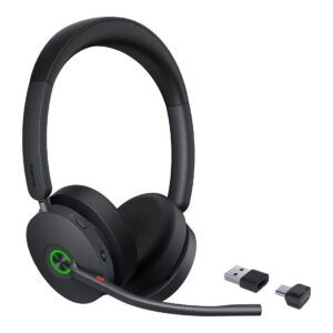 Yealink BH74 UC USB-C/A Bluetooth Headset, Active Noise Cancellation, 6 Mic, Acoustic Shield, Wireless range 50 m, talk time of up to 32 hours