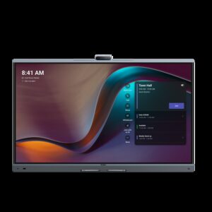 Yealink MB65Pro-A02 65'' MeetingBoard Microsoft Teams on Android, Triple-eye Camera System (3*50MP), Floorstand & Wallmount not included, Android 13.