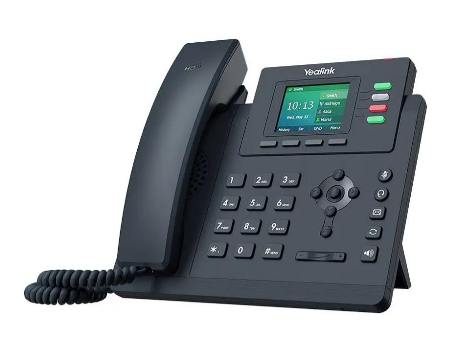 Yealink T33G 4 Line IP phone Entry-level, 320x240 Colour Display, Dual Gigabit Ports, PoE, HD Voice Quality, No Power Adapter included, Zoom, HD Voice - Image 4