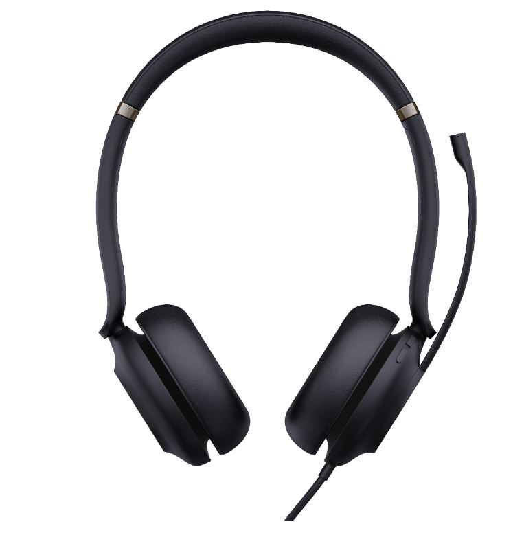 Yealink TEAMS-UH37-D MicrosoftTeams Certified USB Wired Headset, Stereo, USB-A 2.0, 35mm Speaker, Busylight, Leather Ear Cushion *LAST STOCK - Image 2