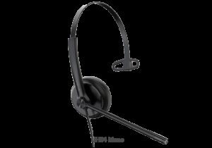 Yealink UH34 Mono Teams USB Headset, Lightweight, All Day Wearing Comfort, Ear Wideband Noise Cancelling Microphone, Leather Ear Cushions, USB-A