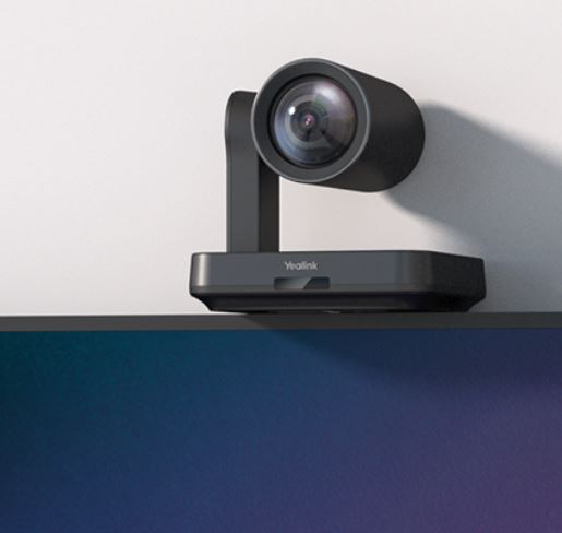 Yealink Black UVC84 4K, 12x optical USB PTZ camera, includes VCR20 Remote Control, 7m USB Cable, 7m Network Cable, Wall Mount Bracket and Power Supply - Image 4