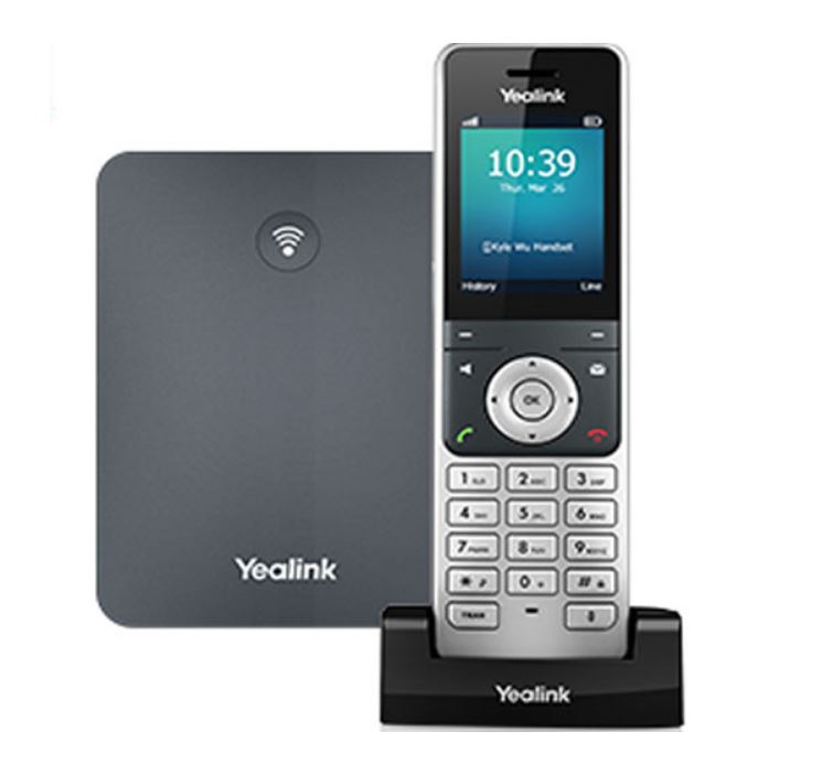 Yealink W76P High-Performance IP DECT Solution including W56H Handset and W70B Base Station, Up to 20 simultaneous calls, Flexible Noise Reduction - Image 2