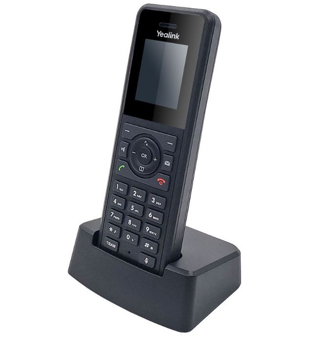 Yealink W77P High-Performance IP DECT Solution including W57R Rugged Handset And W70B Base Station, Up To 20 Simultaneous Calls, Noise Cancellation - Image 3