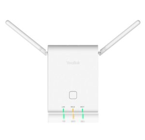 Yealink W90B-DM Cordless DECT IP Multicell System, 1 x W90DM, supports W53H,W56H,W59R,W73H,CP930W, DD Phone