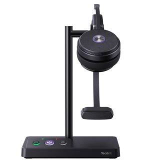 LAST STOCK Yealink WH62 Mono Teams DECT Wireless Headset, Busylight On Headset, Leather Ear Cushions, Multi-devices connection, Breathable Wearing, HD