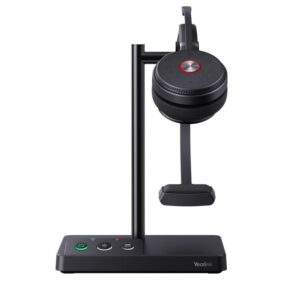 LAST STOCK Yealink WH62 Mono UC DECT Wireless Headset, Busylight On Headset, 2 Micro-USB Connection, Leather Ear Cushions (IPY-WH62-MONO-TEAMS alterna