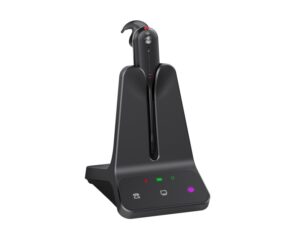 Yealink WH63 E2 Convertible DECT Wireless Teams Headset 8 hours talk time185m Wireless range Dual microphone Multi-device Connectivity