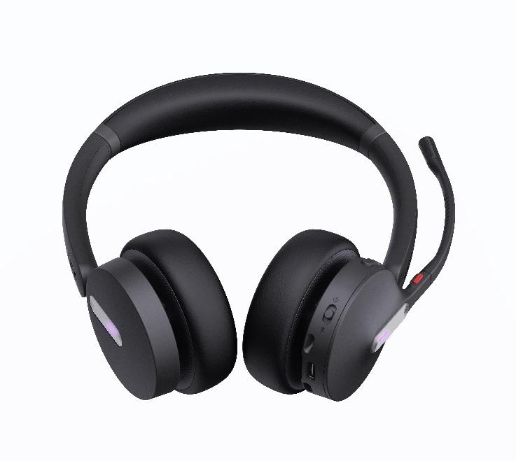 Yealink WH64 Hybrid Dual Teams DECT Wireless Headset, DECT & Bluetooth Wireless Technology, 3-Mic Noise Cancellation, DECT Dongle USB-A WDD60 - Image 3