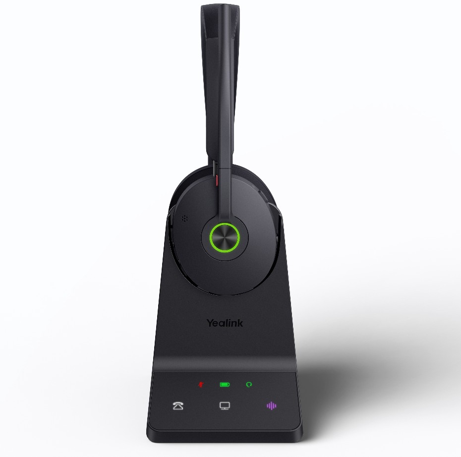 Yealink WH68 Dual UC DECT & Bluetooth Wireless Technology, 4-Mic Hybrid ANC, 4-Mic Noise Cancellation, All-Day-Wearing Comfort - Image 2