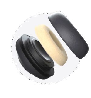 Yealink YHA LEC UH37 1 Replacement Ear Cushion for the UH37 Headset - 1 pair