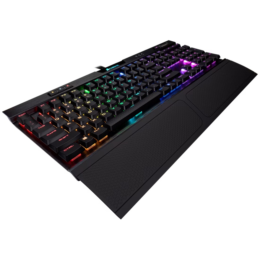 Corsair K70 RGB PRO Mechanical Gaming Keyboard, Backlit RGB LED, CHERRY MX SPEED, Black, Black PBT Keycaps Professional Gaming(LS) - Image 2
