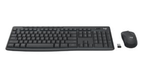 Logitech MK370 Wireless Keyboard and Mouse Combo for Business Silent Touch technology Smooth optical tracking