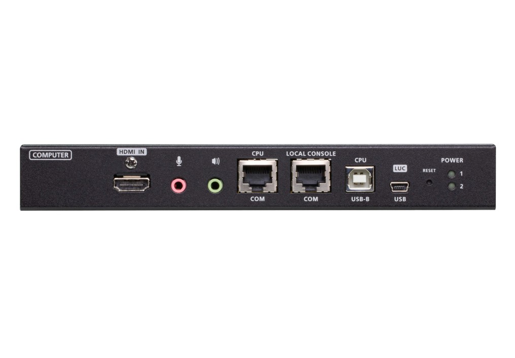 Aten 1-Local / Remote Shared Access Single Port 4K HDMI KVM over IP Switch with Redundant LAN and Power, up to 4K DCI (4096 x 2160) @ 30 Hz - Image 2