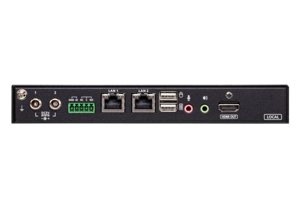 Aten 1-Local / Remote Shared Access Single Port 4K HDMI KVM over IP Switch with Redundant LAN and Power, up to 4K DCI (4096 x 2160) @ 30 Hz - Image 3