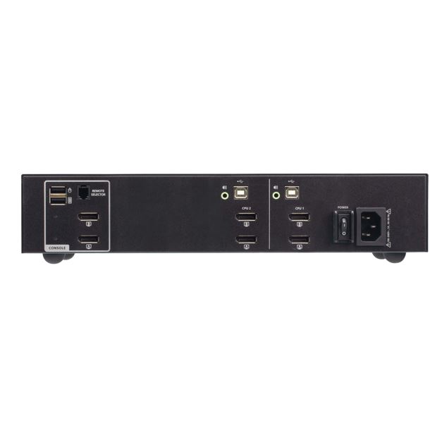 Aten 2-Port USB DisplayPort Dual Display Secure KVM Switch (PSD PP v4.0 Compliant) - Image 2