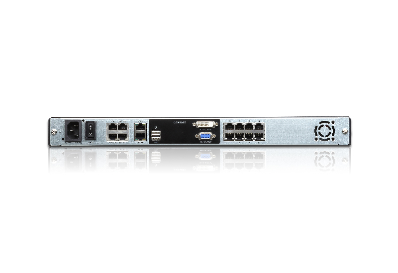 Aten 8 Port Dual Rail CAT5 19' LCD KVM over IP Switch, - Image 2