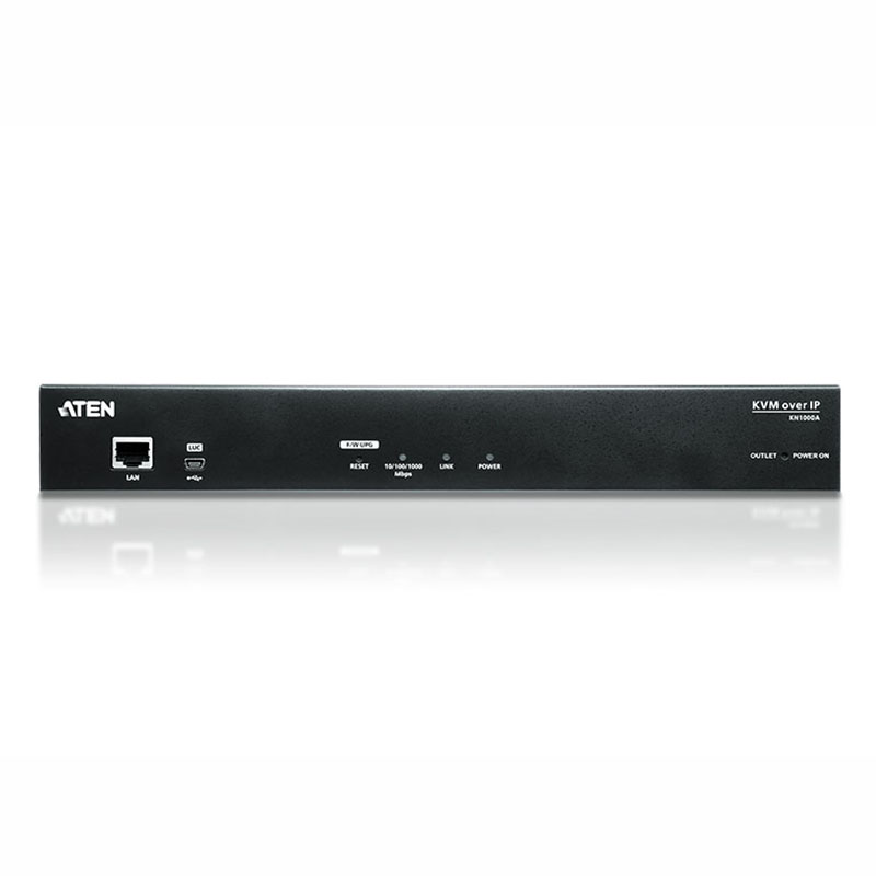 Aten 1-Port KVM Over IP, 1-Port PDU, 1-Port Serial over IP - 1 local/remote user access - Image 2