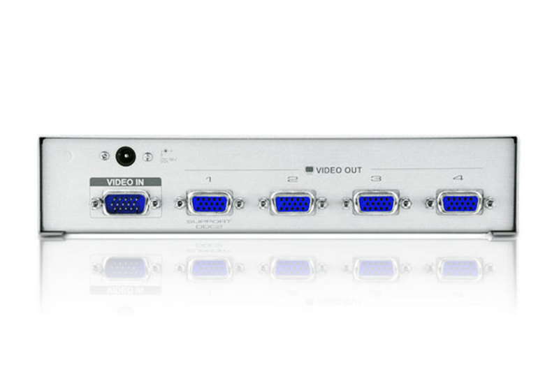 Aten Video Splitter 4 Port VGA Splitter 350MHz, 1920x1440@60Hz Max, Cascadable to 3 levels (Up to 64 Outputs) - Image 2