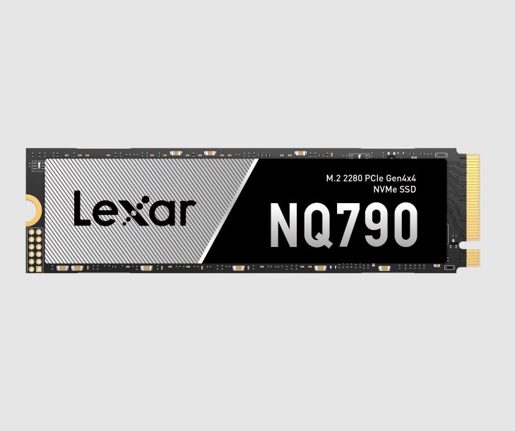 Lexar LNQ790X004T-RNNNG Internal SSD 4TB M.2 2280 PCIe Gen 4x4 NVMe SSD up to 7000MB/s read, 6000MB/s write