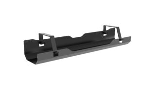 Brateck Under-Desk Cable Management Tray -  Dimensions:600x135x108mm - Black(LS)
