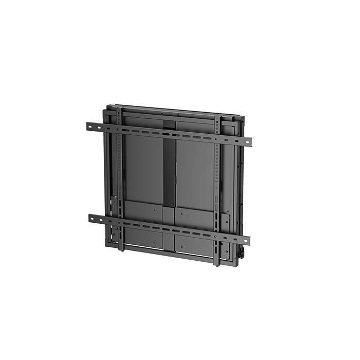 Brateck Manual Height-Adjustable Display Wall Mount for most 75'-90' TVs Weight Capacity: 60~90kg, VESA Compatible: 200x200 up to 800x600 Black(LS) - Image 3
