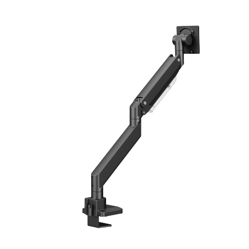 Brateck LDT80-C012UC Super Heavy-Duty Gas Spring Monitor Arm with USB-A and USB-C Ports For most 17'~57' Monitors, Matte Black(New) - Image 2