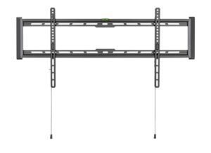 BrateckUltra-Slim and Heavy-Duty TV Wall Mount For 43'-90' up to 75KG, VESA 200x200,300x200,400x200,300x300,400x300,400x400,600x400,800x400 Black (LS)