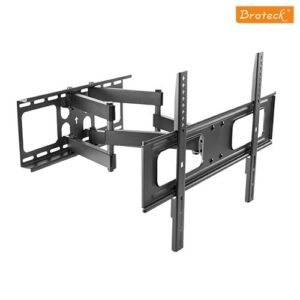 Brateck Economy Solid Full Motion TV Wall Mount for 37'-70' Up to 50kgLED, LCD Flat Panel TVs, Fit Curved TV, 510x660x430mm （LS）