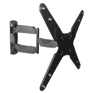 Brateck Slim Full Motion Curved & Flat Panel TV Wall Mount for 23''-55' TV Up tp 35kg, VESA hole up to 400x400. (LS)