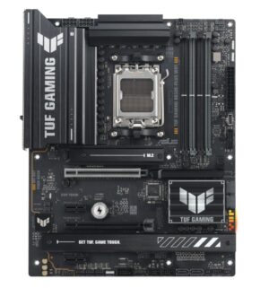 ASUS AMD TUF GAMING B650E-PLUS WIFI (AM5) ATX Motherboard, DDR5 (4x), 12+2+1 Power Stages, PCIe 5.0, 3x M.2, Front USB-C, 2.5Gb LAN, Wi-Fi 6E