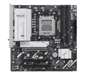 ASUS AMD PRIME B840M-A WIFI-CSM (AM5) Micro ATX Motherboard, DDR5 192GB, 2x PCIe 4 x16 slot, 3x M.2 slots, 4x SATA, Wi-Fi 6E, 1x HDMI, 1x DP