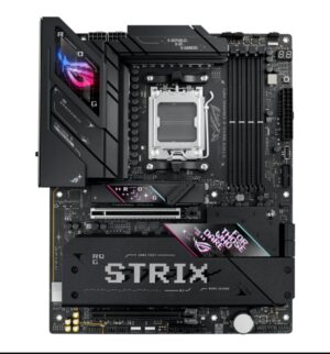 ASUS AMD ROG STRIX B850-E GAMING WIFI (AM5) ATX Motherboard, DDR5 256GB, 1x PCIe 5.0 x16 slot, 5 xM.2 slots, 4x SATA, Wi-Fi 7, Realtek 5Gb Ethernet