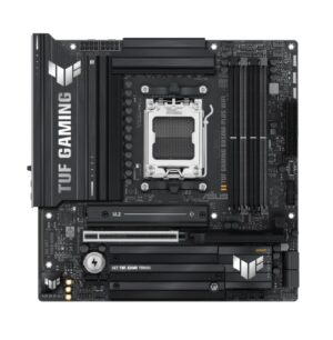ASUS AMD TUF GAMING B850M-PLUS WIFI (AM5) Micro-ATX Motherboard, DDR5 192GB, 1x PCIe 5.0 x16 slot, 3 xM.2 slots, 4x SATA, Wi-Fi 6E, Realtek 2.5Gb