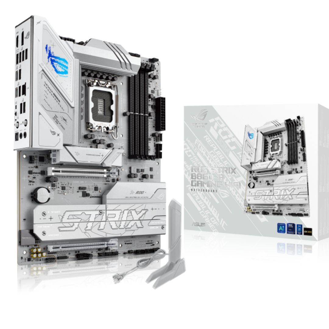 ASUS ROG STRIX B860-A GAMING WIFI LGA1851 ATX Motherboard 256GB, DDR5, 1 x PCIe 5.0, 4 x M.2 slots, 4 x SATA. WiFi 7, 1 x HDMI, 1 x DP - Image 4