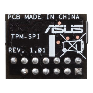 ASUS TPM-SPI Trusted Platform Module, Serial Peripheral Interface, Hardware-based Security, Supports TPM 2.0 for Windows 11
