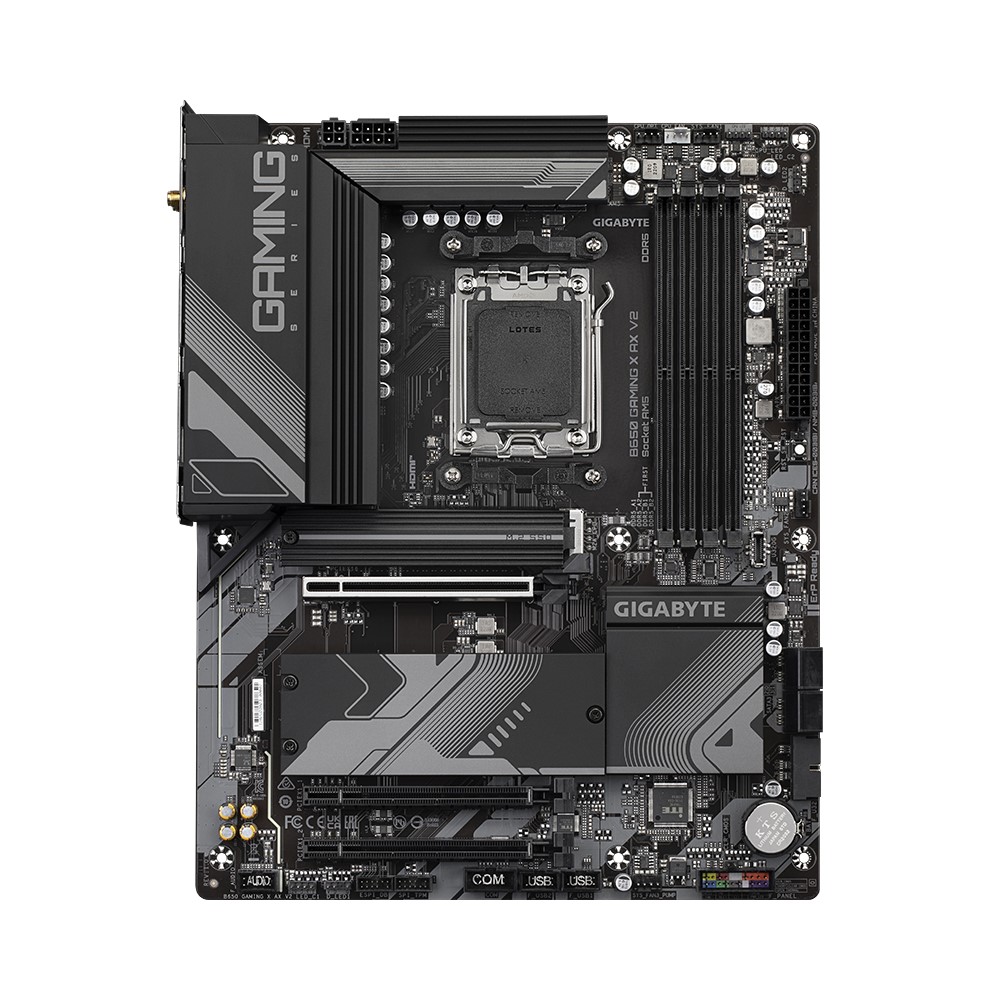 Gigabyte B650 GAMING X AX V2 AMD AM5 ATX Motherboard 4x DDR5~128GB,2x PCIe x16, 3x M.2, 4x SATA 6, 4x USB 3.2, 1x USB-C, 3x USB 2.0 - Image 2