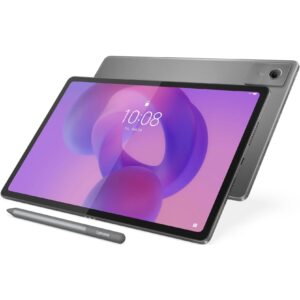 Lenovo Idea Tab Plus Wi-Fi 12' 2.5K 12GB/256GB w/ Pen Paper Like Tablet - Luna Grey(ZAG70045AU)*AU STOCK*, 13MP/8MP, 10200mAh, 1 Year Warranty