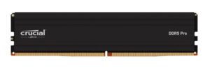 Crucial Pro 16GB (1x16GB) DDR5 UDIMM 6000MHz CL48 Black Heat Spreader Support Intel XMP AMD Ryzen Desktop PC Gaming Memory